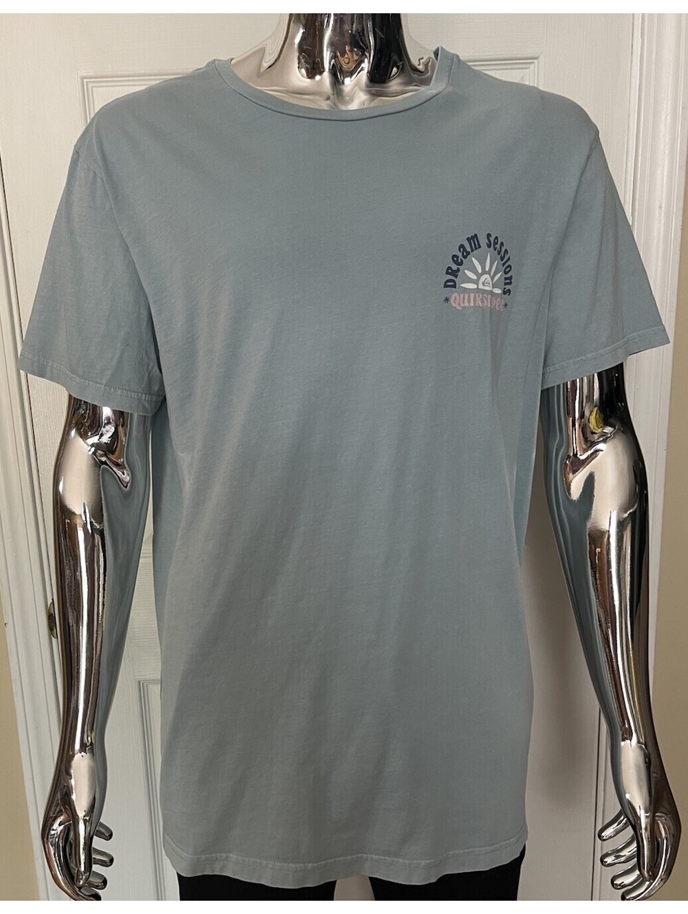 Quiksilver Dream Sessions T-Shirt Lt Blue Men's XL